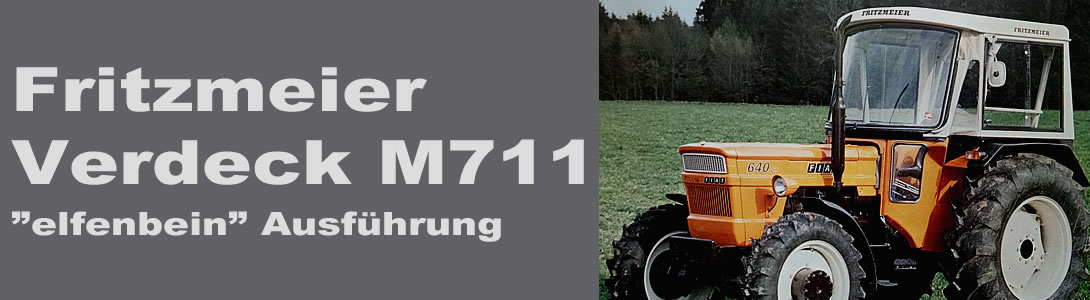Fritzmeier Verdeck M711 Farbe elfenbein