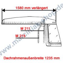 Dachplane verlängert M211/215